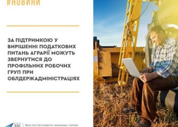 За підтримкою у вирішенні податкових питань можна звернутися до профільних робочих груп при облдержадміністраціях