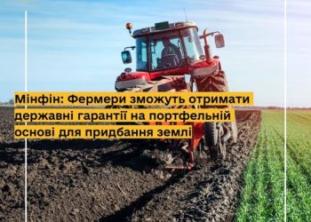 Фермери зможуть отримати державні гарантії на портфельній основі для придбання землі